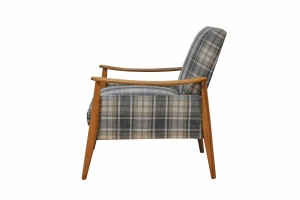 Epipla Gousdovas plaid armchair renovation