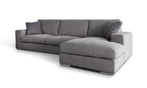 Epipla Gousdovas corner gray sofa I         